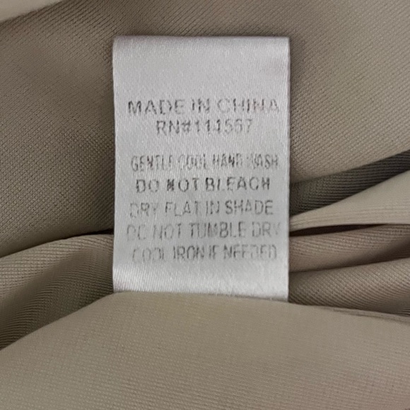 THML Beige Geometric Pattern Maxi-Dress - Picture 8 of 8